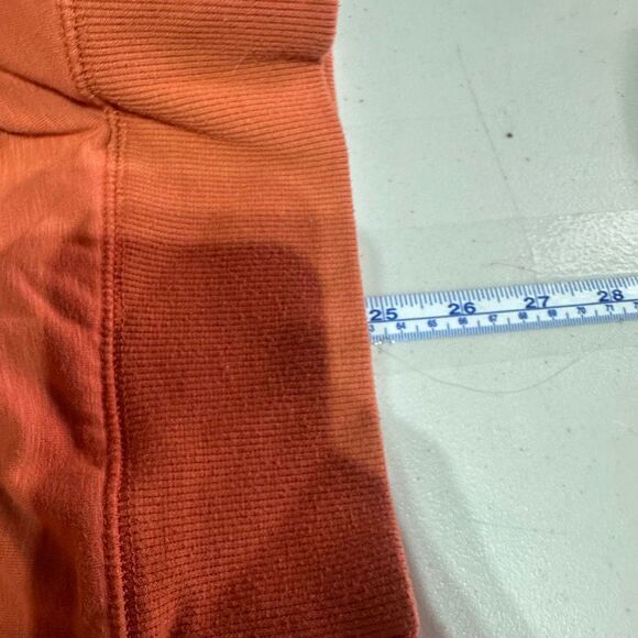 Royal Robbin’s Women’s Full Zip Sweatshirt SZ L Embroidered Pumpkin Spice Orange - Picture 12 of 12